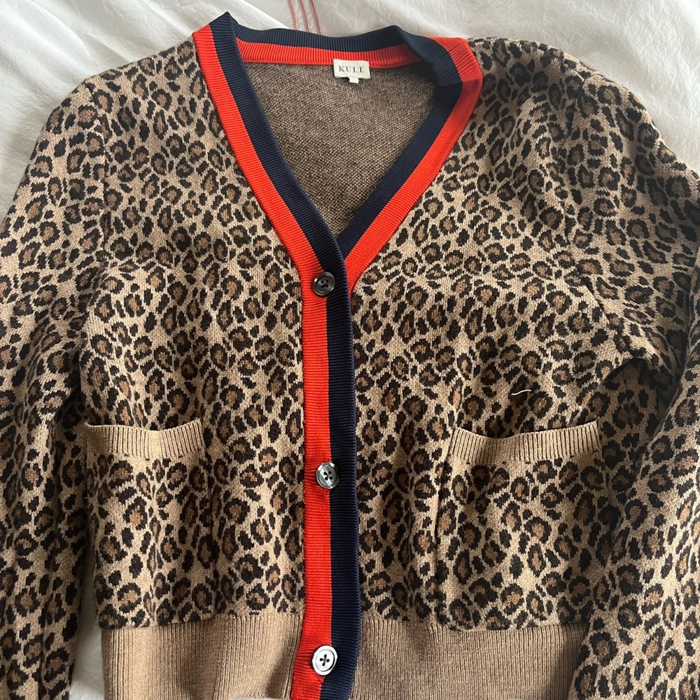 Kule leopard cardigan
